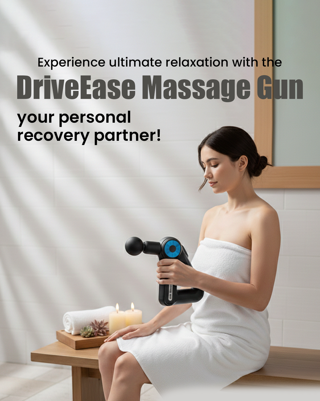 Massage Gun — Professional Percussive Therapy On Demand